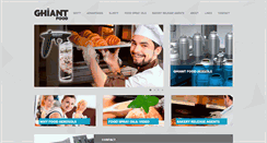 Desktop Screenshot of ghiantfood.com